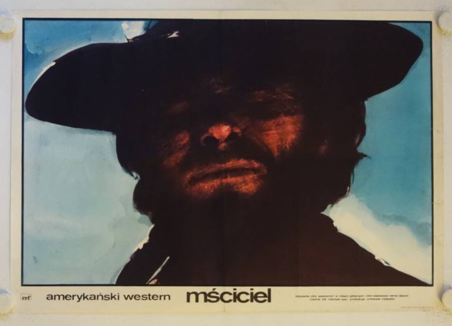 High Plains Drifter original release polish movie poster